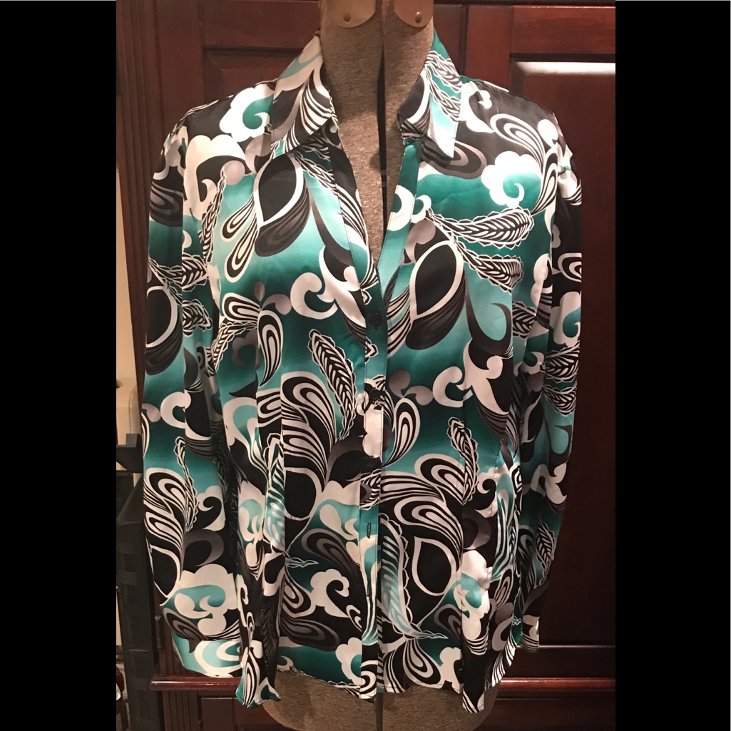 Button Down Polyester Shirt